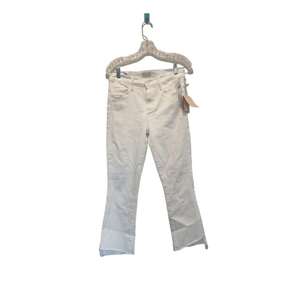 MOTHER The Insider Crop Step Fray Jeans FAIREST OF THEM ALL 28” - Picture 7 of 15